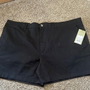 Goodfellow & Co Black Flat Front Men's Shorts